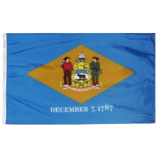 Delaware State Flag ft SolarGuard Nyl-Glo Flag